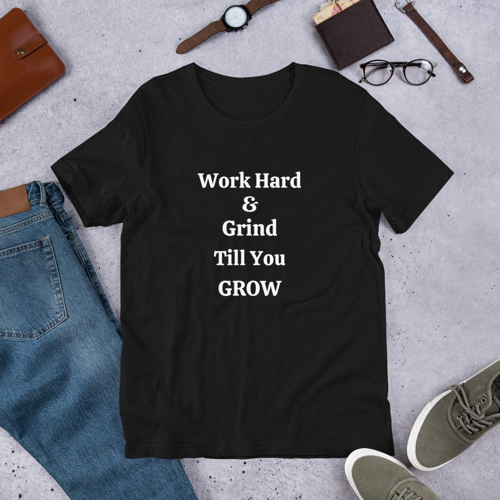 Work Hard Unisex t-shirt