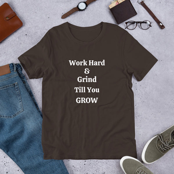 Work Hard Unisex t-shirt